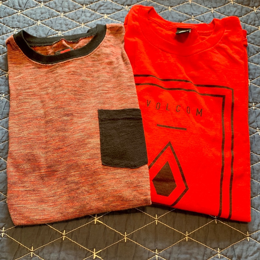 Volcom&Quiksilver men’s shirts